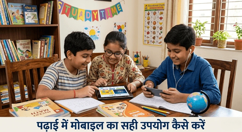 पढ़ाई में मोबाइल का सही उपयोग कैसे करें