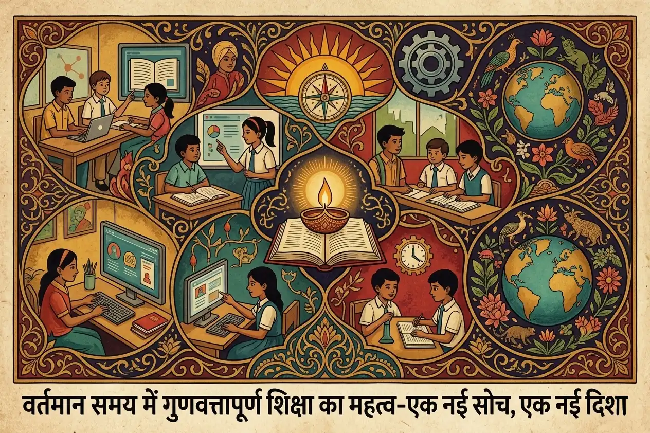 वर्तमान समय में गुणवत्तापूर्ण शिक्षा का महत्व