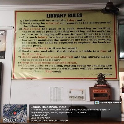 Library Rules